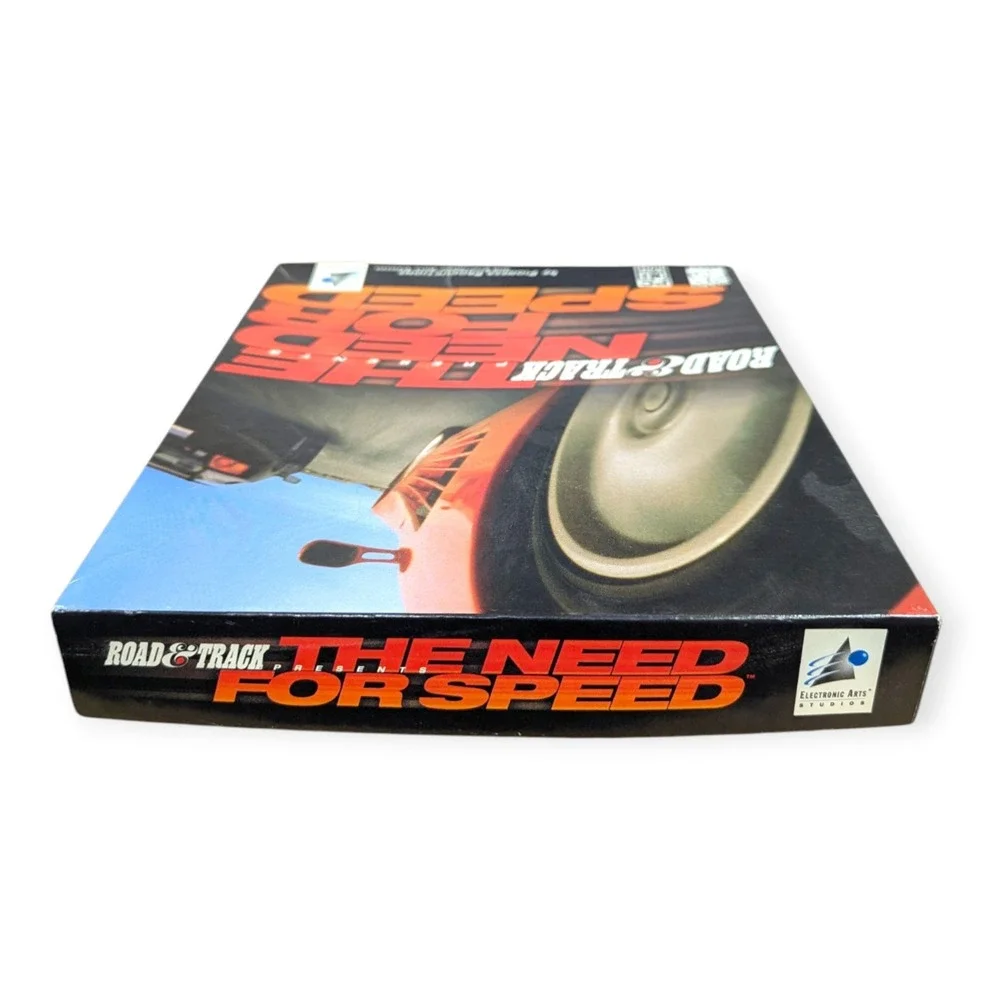 Road & Track Presents The Need for Speed PC CD-ROM Big Box 1995 Vintage EA CIB